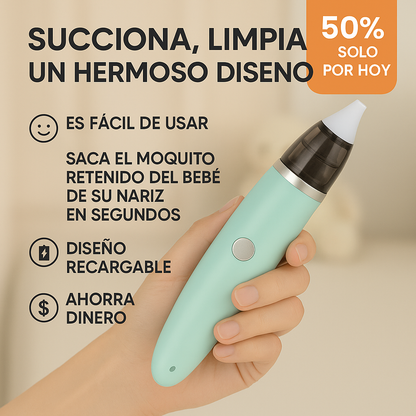 Aspirador Nasal para Bebe FreshBabe-Elimina efizcamente la mucosidad de tu bebe-🎁50% OFF