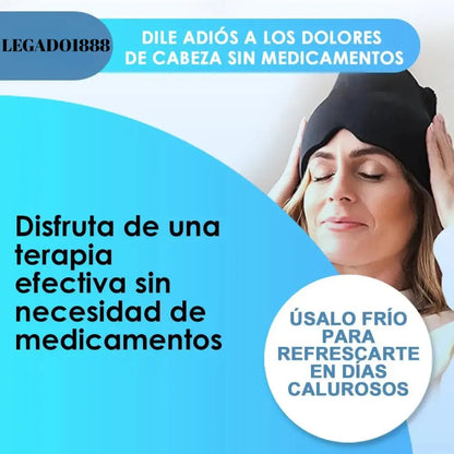 Gorro de Gel  SerenoCare-Alivia la migraña sin medicamentos-🎁 Hoy 50% OFF