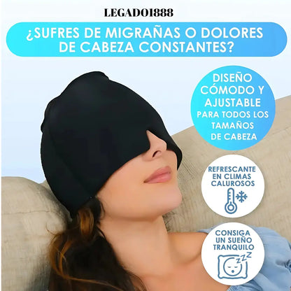 Gorro de Gel  SerenoCare-Alivia la migraña sin medicamentos-🎁 Hoy 50% OFF