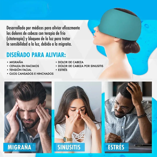 Gorro de Gel  SerenoCare-Alivia la migraña sin medicamentos-🎁 Hoy 50% OFF